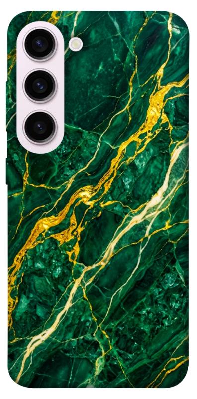 Чехол itsPrint Emerald gold для Samsung Galaxy S23+, мрамор, купить оптом с доставкой