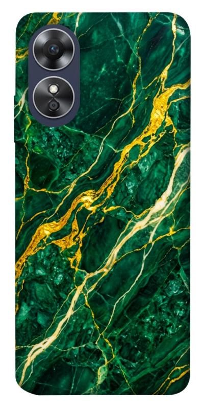 Чохол itsPrint Emerald gold для Oppo A17, мармур, купити оптом з доставкою