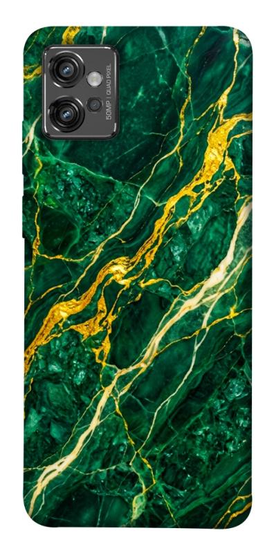 Чохол itsPrint Emerald gold для Motorola Moto G32, мармур, купити оптом з доставкою