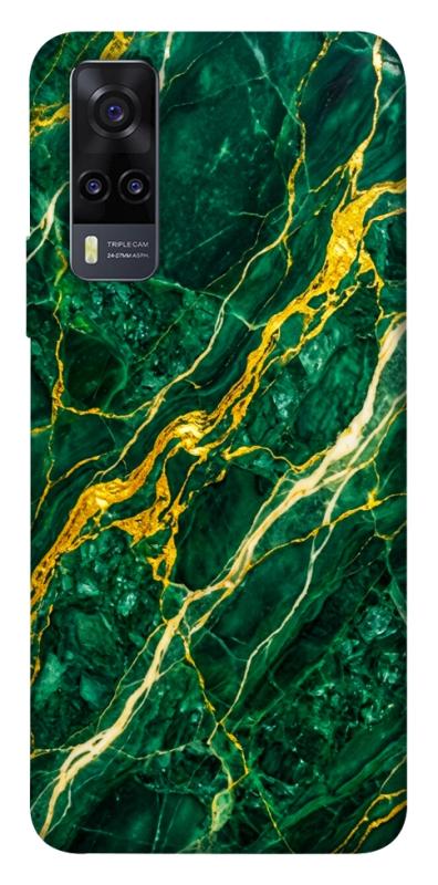 Чохол itsPrint Emerald gold для Vivo Y31, мармур, купити оптом з доставкою