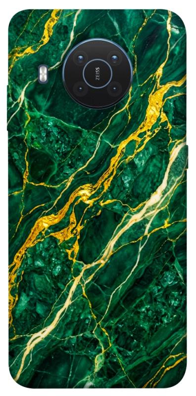 Чохол itsPrint Emerald gold для Nokia X10 / X20, мармур, купити оптом з доставкою