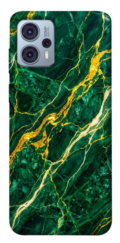 Чохол itsPrint Emerald gold для Motorola Moto G23, мармур, купити оптом з доставкою