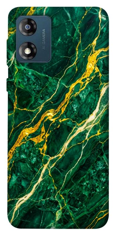 Чохол itsPrint Emerald gold для Motorola Moto E13, мармур, купити оптом з доставкою