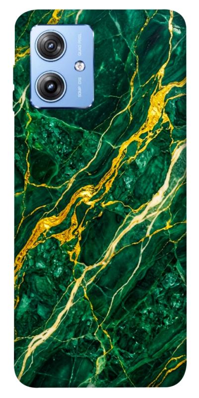 Чохол itsPrint Emerald gold для Motorola Moto G84, мармур, купити оптом з доставкою