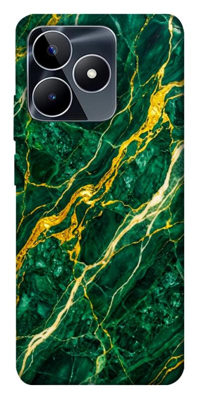 Чохол itsPrint Emerald gold для Realme C53, мармур, купити оптом з доставкою