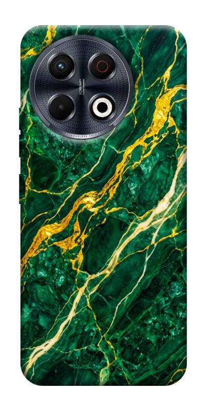 Чехол itsPrint Emerald gold для TECNO Spark 30 Pro (KL7), мрамор, купить оптом с доставкой