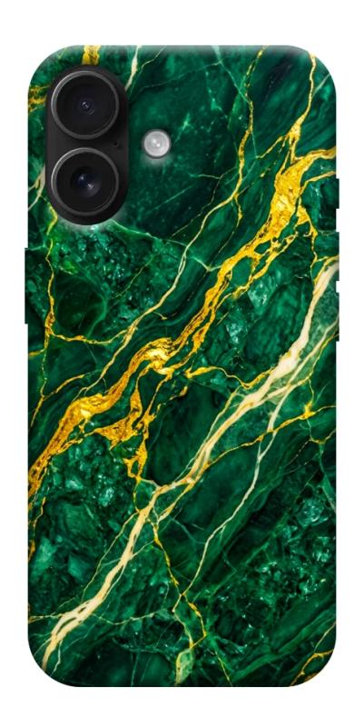Чехол itsPrint Emerald gold для Apple iPhone 17 (6.3"), мрамор, купить оптом с доставкой
