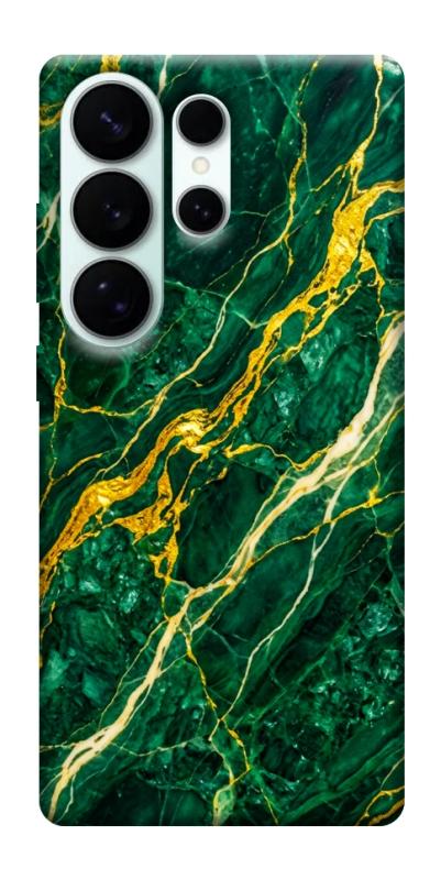 Чехол itsPrint Emerald gold для Samsung Galaxy S26 Ultra, мрамор, купить оптом с доставкой