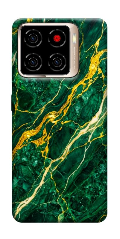 Чехол itsPrint Emerald gold для ZTE Blade A56, мрамор, купить оптом с доставкой