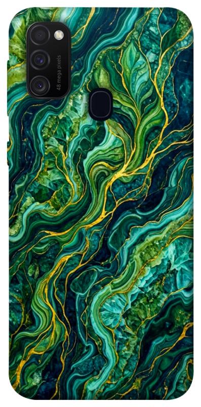 Чохол itsPrint Forest marble для Samsung Galaxy M30s / M21, мармур, купити оптом з доставкою