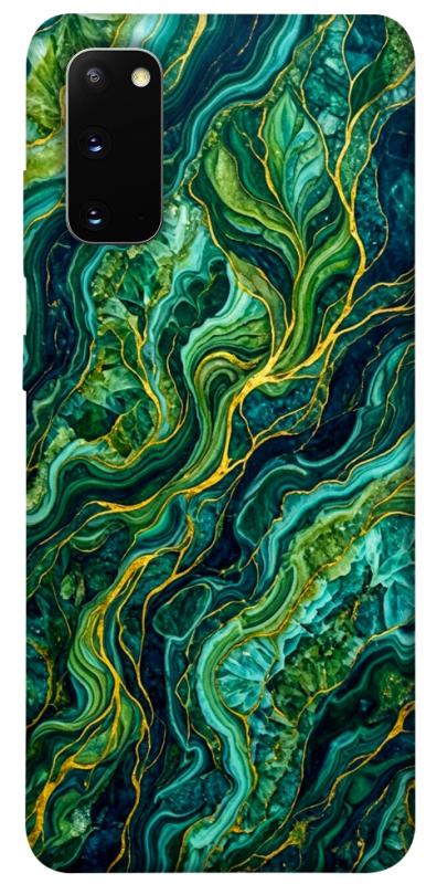 Чехол itsPrint Forest marble для Samsung Galaxy S20, мрамор, купить оптом с доставкой
