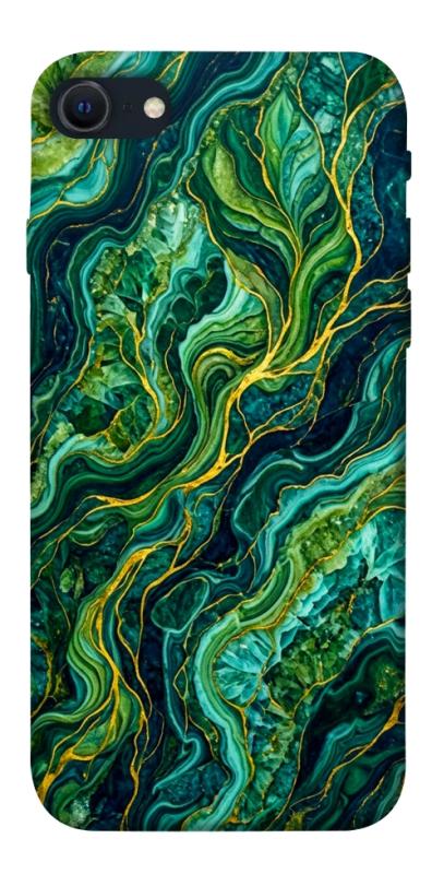 Чехол itsPrint Forest marble для Apple iPhone SE (2020), мрамор, купить оптом с доставкой