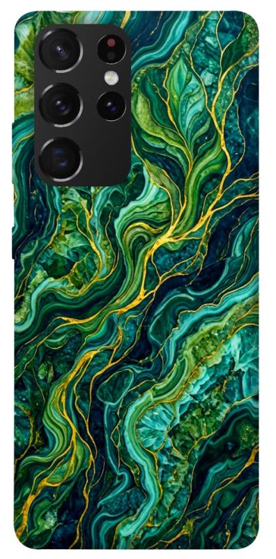Чехол itsPrint Forest marble для Samsung Galaxy S21 Ultra, мрамор, купить оптом с доставкой