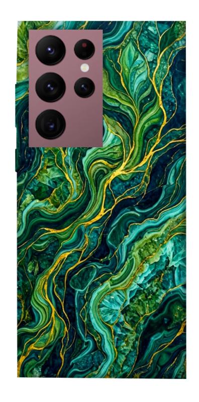 Чохол itsPrint Forest marble для Samsung Galaxy S22 Ultra, мармур, купити оптом з доставкою