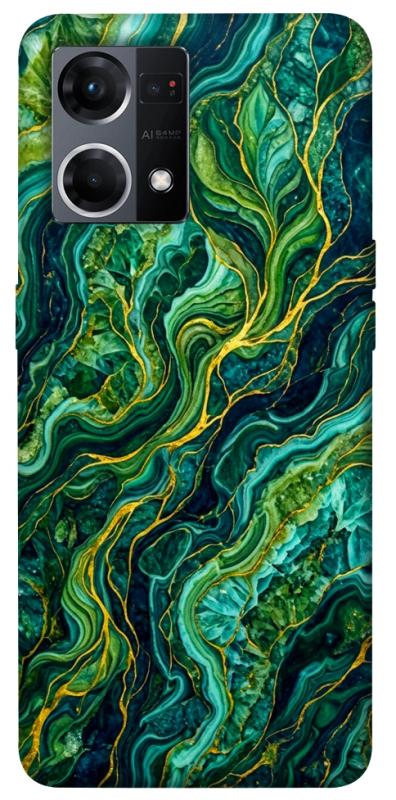 Чохол itsPrint Forest marble для Oppo Reno 7 4G, мармур, купити оптом з доставкою