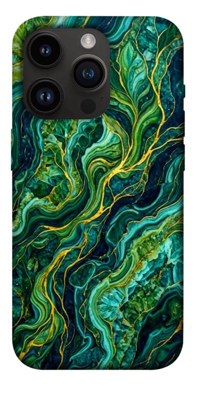 Чохол itsPrint Forest marble для Apple iPhone 14 Pro (6.1"), мармур, купити оптом з доставкою
