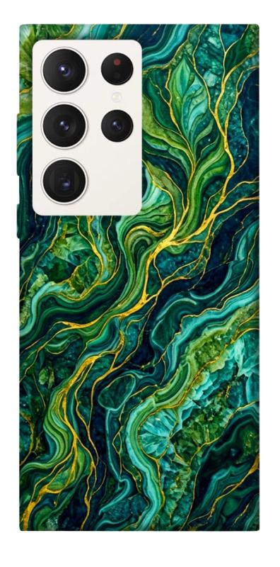 Чохол itsPrint Forest marble для Samsung Galaxy S23 Ultra, мармур, купити оптом з доставкою