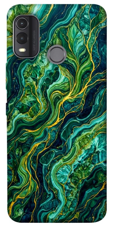 Чохол itsPrint Forest marble для Nokia G11 Plus, мармур, купити оптом з доставкою
