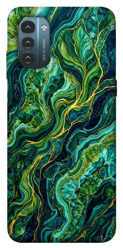 Чохол itsPrint Forest marble для Nokia G21, мармур, купити оптом з доставкою