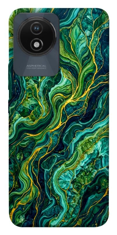 Чехол itsPrint Forest marble для Vivo Y02, мрамор, купить оптом с доставкой