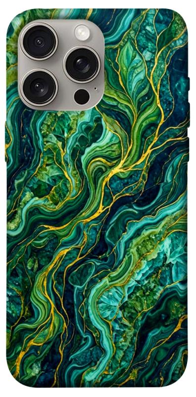 Чехол itsPrint Forest marble для Apple iPhone 15 Pro Max (6.7"), мрамор, купить оптом с доставкой