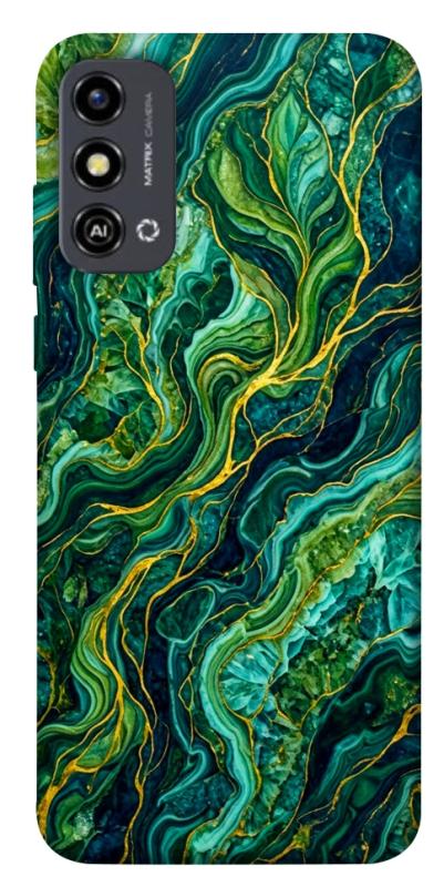 Чехол itsPrint Forest marble для ZTE Blade A53, мрамор, купить оптом с доставкой