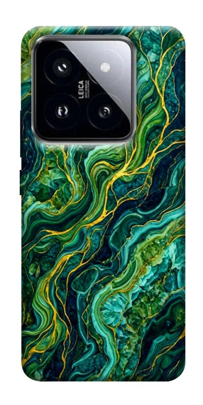 Чехол itsPrint Forest marble для Xiaomi 14 Pro, мрамор, купить оптом с доставкой