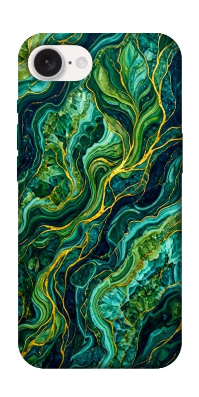 Чехол itsPrint Forest marble для Apple iPhone 16e (6.1"), мрамор, купить оптом с доставкой