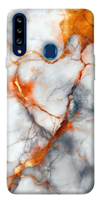 Чохол itsPrint Lava marble для Samsung Galaxy A20s, мармур, купити оптом з доставкою