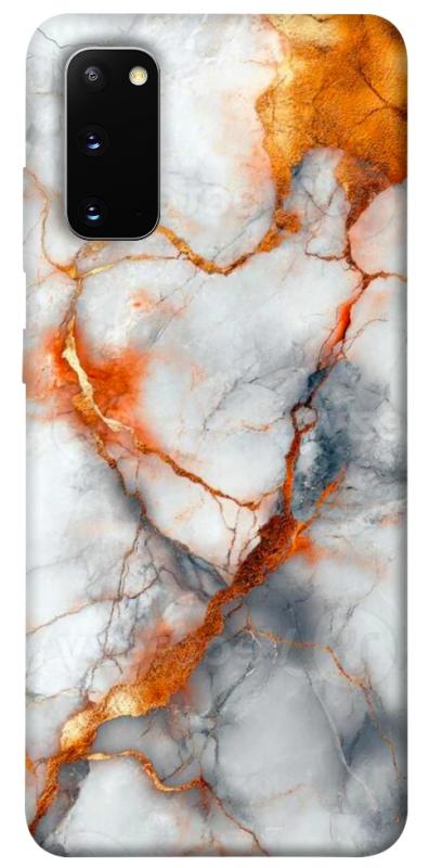 Чохол itsPrint Lava marble для Samsung Galaxy S20, мармур, купити оптом з доставкою