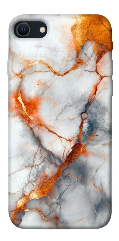 Чехол itsPrint Lava marble для Apple iPhone SE (2020), мрамор, купить оптом с доставкой