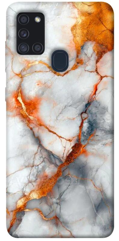 Чехол itsPrint Lava marble для Samsung Galaxy A21s, мрамор, купить оптом с доставкой