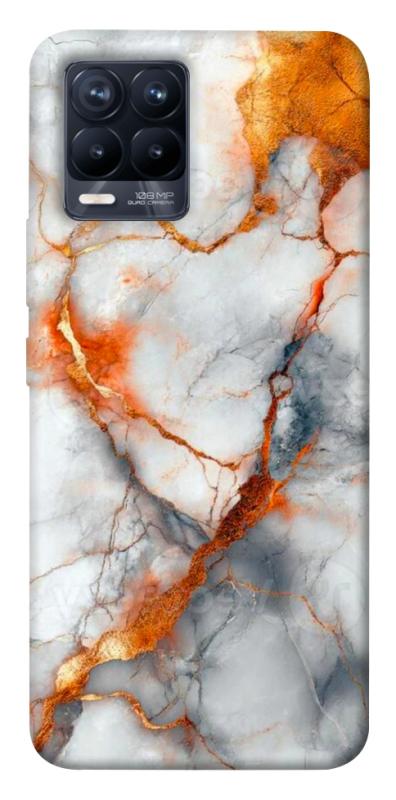 Чехол itsPrint Lava marble для Realme 8, мрамор, купить оптом с доставкой