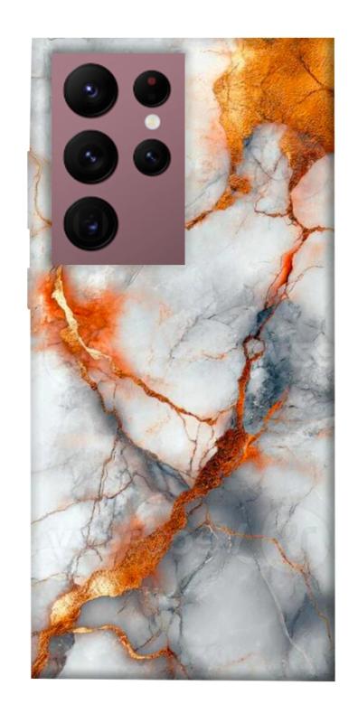Чохол itsPrint Lava marble для Samsung Galaxy S22 Ultra, мармур, купити оптом з доставкою
