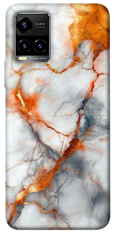 Чохол itsPrint Lava marble для Vivo Y21 / Y33s, мармур, купити оптом з доставкою