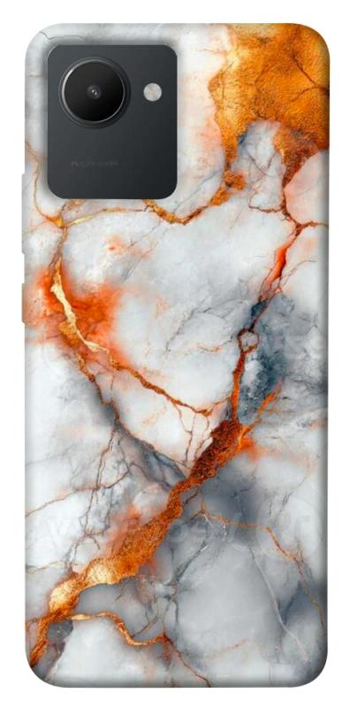 Чехол itsPrint Lava marble для Realme C30, мрамор, купить оптом с доставкой