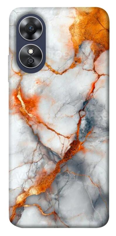 Чохол itsPrint Lava marble для Oppo A17, мармур, купити оптом з доставкою