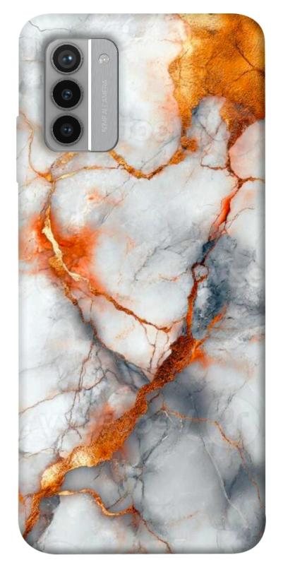 Чехол itsPrint Lava marble для Nokia G42, мрамор, купить оптом с доставкой