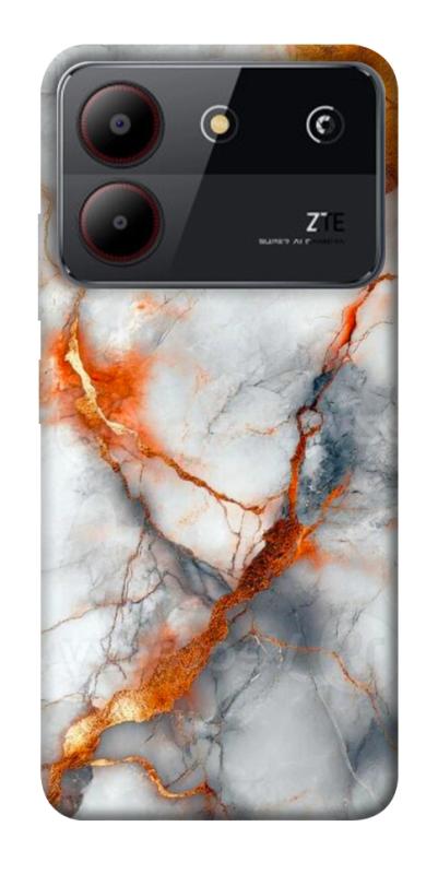 Чехол itsPrint Lava marble для ZTE Blade A54 4G, мрамор, купить оптом с доставкой