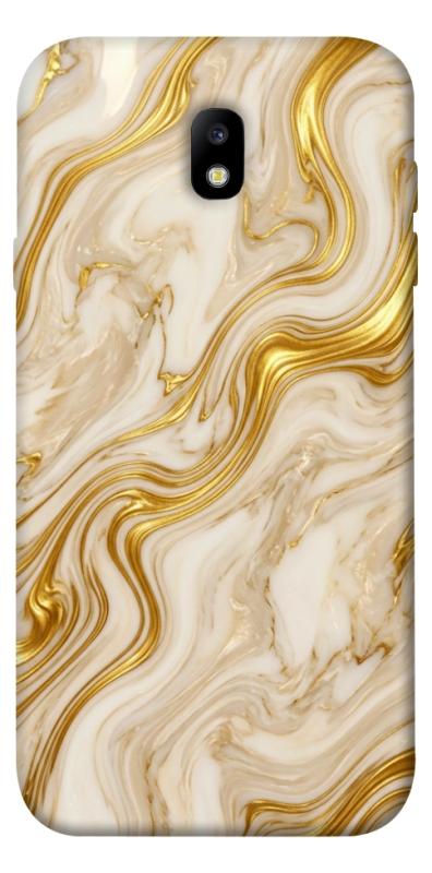 Чохол itsPrint Liquid gold marble для Samsung J730 Galaxy J7 (2017), мармур, купити оптом з доставкою