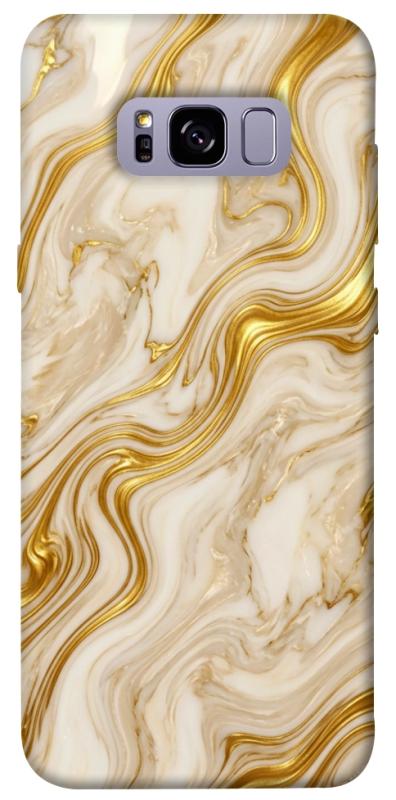Чохол itsPrint Liquid gold marble для Samsung G955 Galaxy S8 Plus, мармур, купити оптом з доставкою