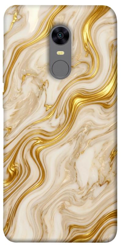 Чехол itsPrint Liquid gold marble для Xiaomi Redmi 5 Plus / Redmi Note 5 (Single Camera), мрамор, купить оптом с доставкой