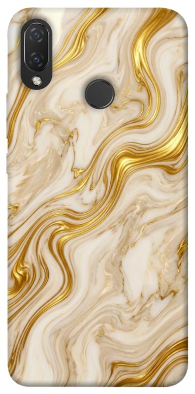 Чохол itsPrint Liquid gold marble для Huawei P Smart+ (nova 3i), мармур, купити оптом з доставкою