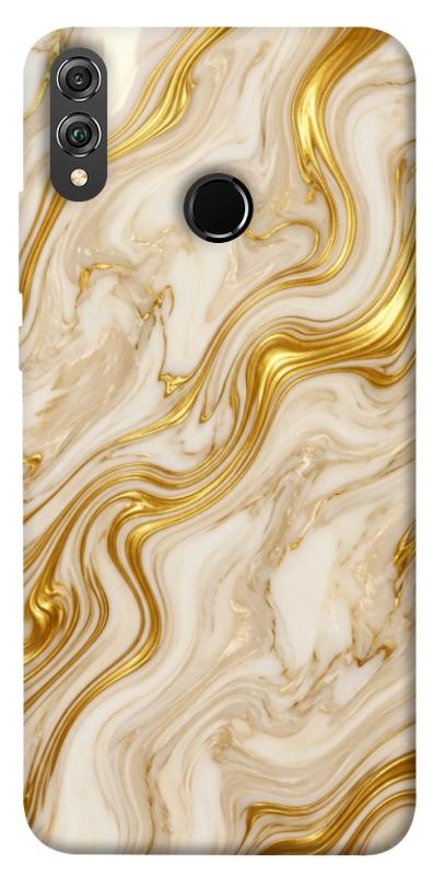Чехол itsPrint Liquid gold marble для Huawei Honor 8X, мрамор, купить оптом с доставкой
