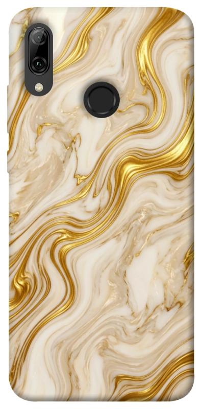 Чохол itsPrint Liquid gold marble для Huawei P Smart (2019), мармур, купити оптом з доставкою