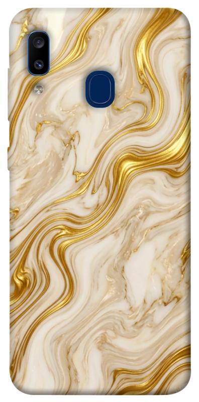 Чехол itsPrint Liquid gold marble для Samsung Galaxy A20 / A30, мрамор, купить оптом с доставкой