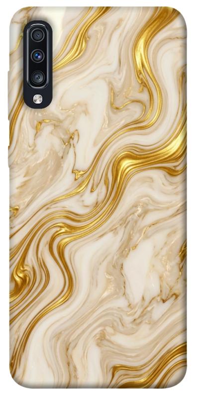 Чохол itsPrint Liquid gold marble для Samsung Galaxy A70 (A705F), мармур, купити оптом з доставкою