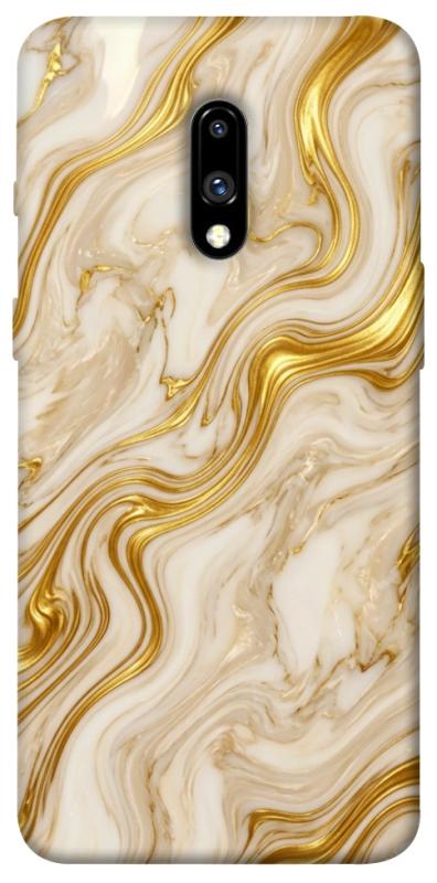 Чохол itsPrint Liquid gold marble для OnePlus 7, мармур, купити оптом з доставкою