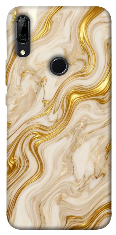 Чехол itsPrint Liquid gold marble для Huawei P Smart Z, мрамор, купить оптом с доставкой