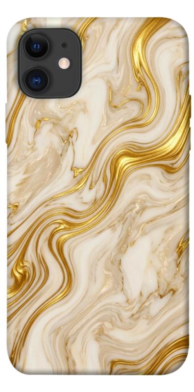Чохол itsPrint Liquid gold marble для Apple iPhone 11 (6.1"), мармур, купити оптом з доставкою